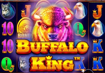 Игровой автомат Buffalo King в казино Лакли