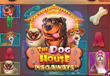 Игровой автомат The Dog House Megaways в казино Лакли